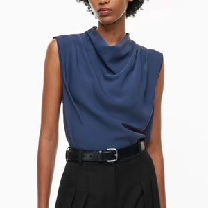 ARITZIA - Babaton “Carter Blouse” in modern taupe